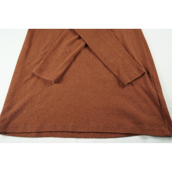 Peruvian Connection Light Weight Long Sleeve Sweater Burgundy Size 16 Long - Picture 3 of 13